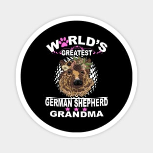 World's Greatest German Shepherd Grandma Magnet